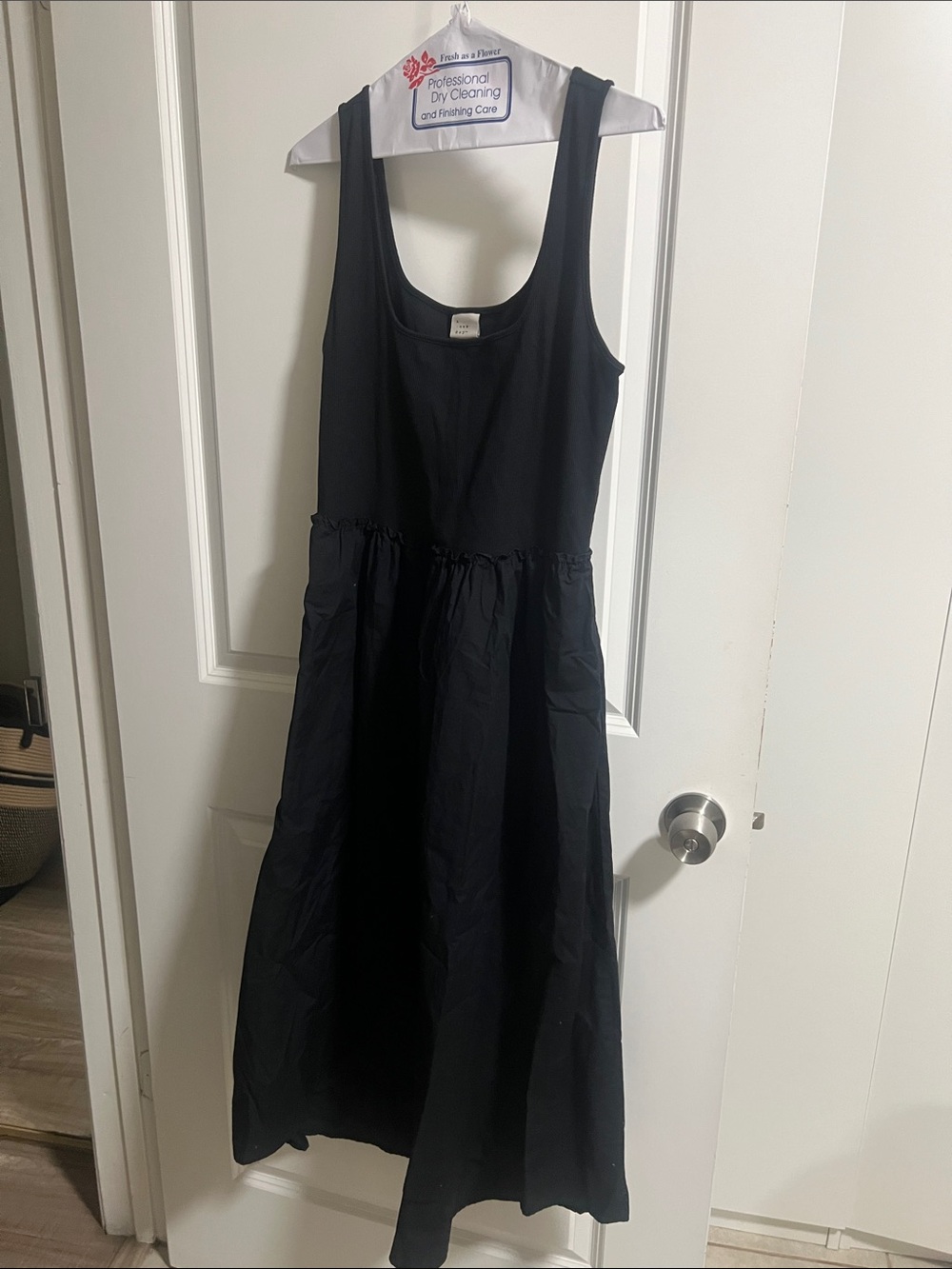a new day Black Sleeveless Maxi Dress
